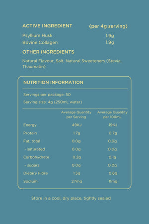 Vanilla Collagen Fibre Blend