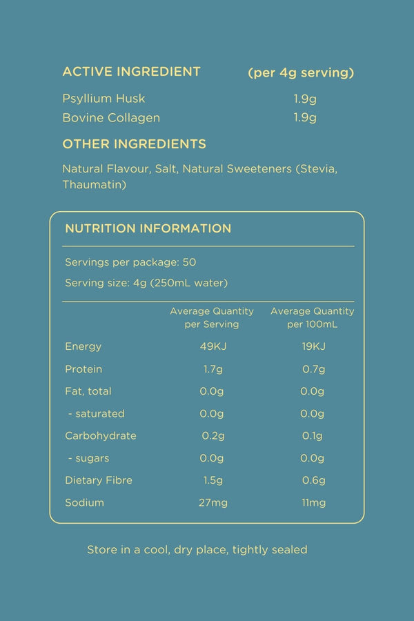 Vanilla Collagen Fibre Blend